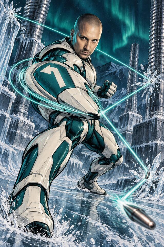 The Ricochet, the Spirit Fingers character drawn from Gergo Borlai